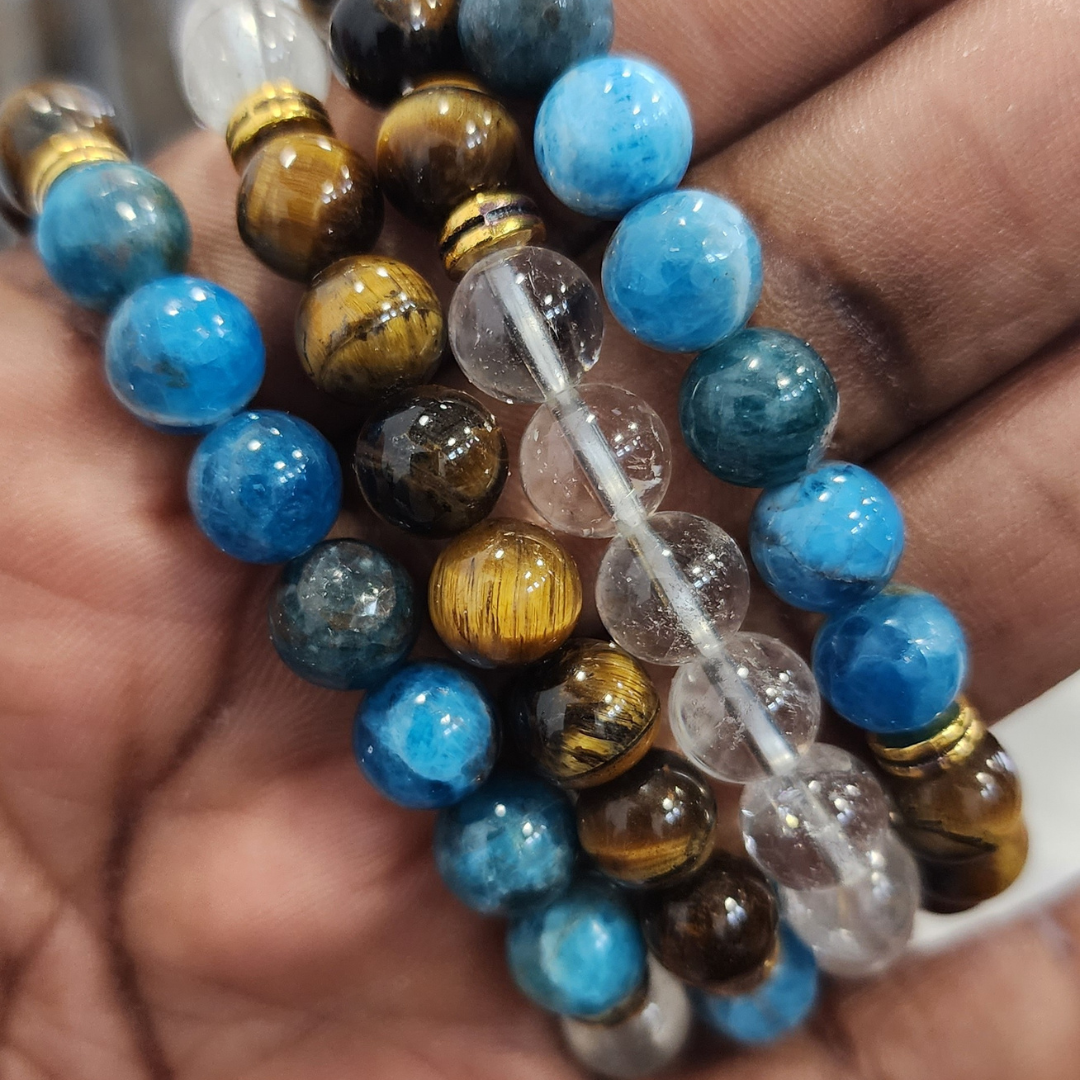 Crystal Bead Stretch Bracelet