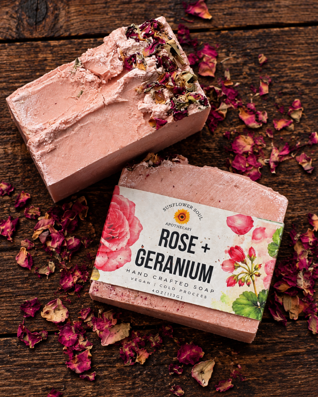 Rose + Geranium