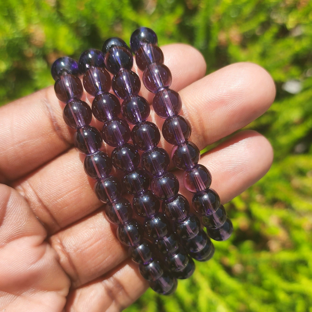 Crystal Bead Stretch Bracelet