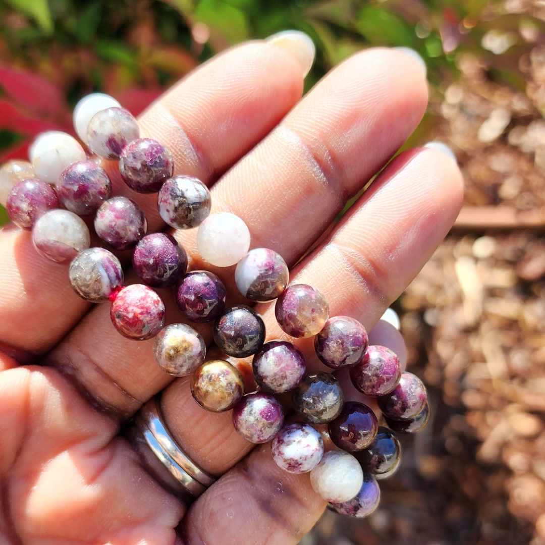 Crystal Bead Stretch Bracelet
