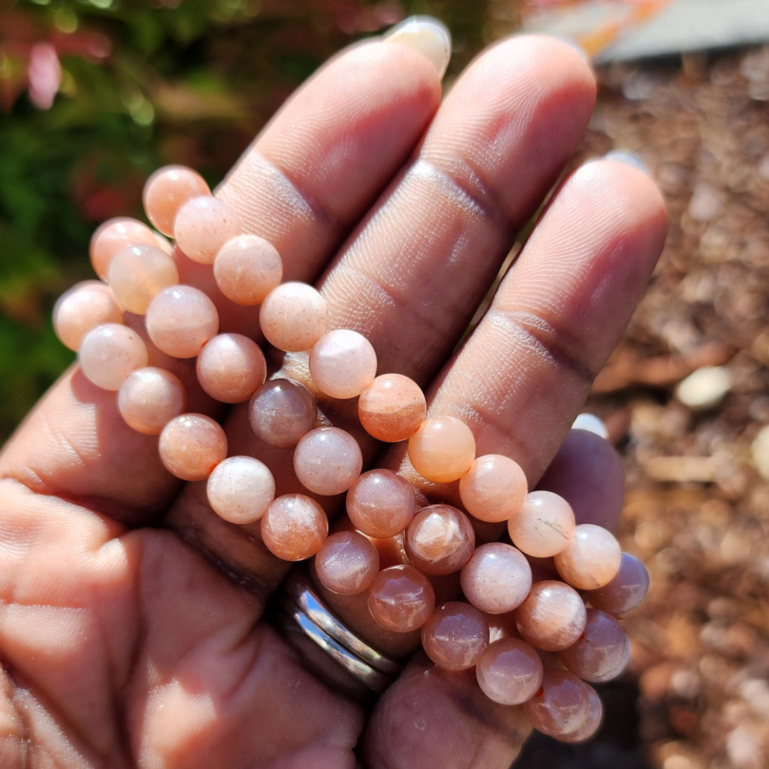 Crystal Bead Stretch Bracelet