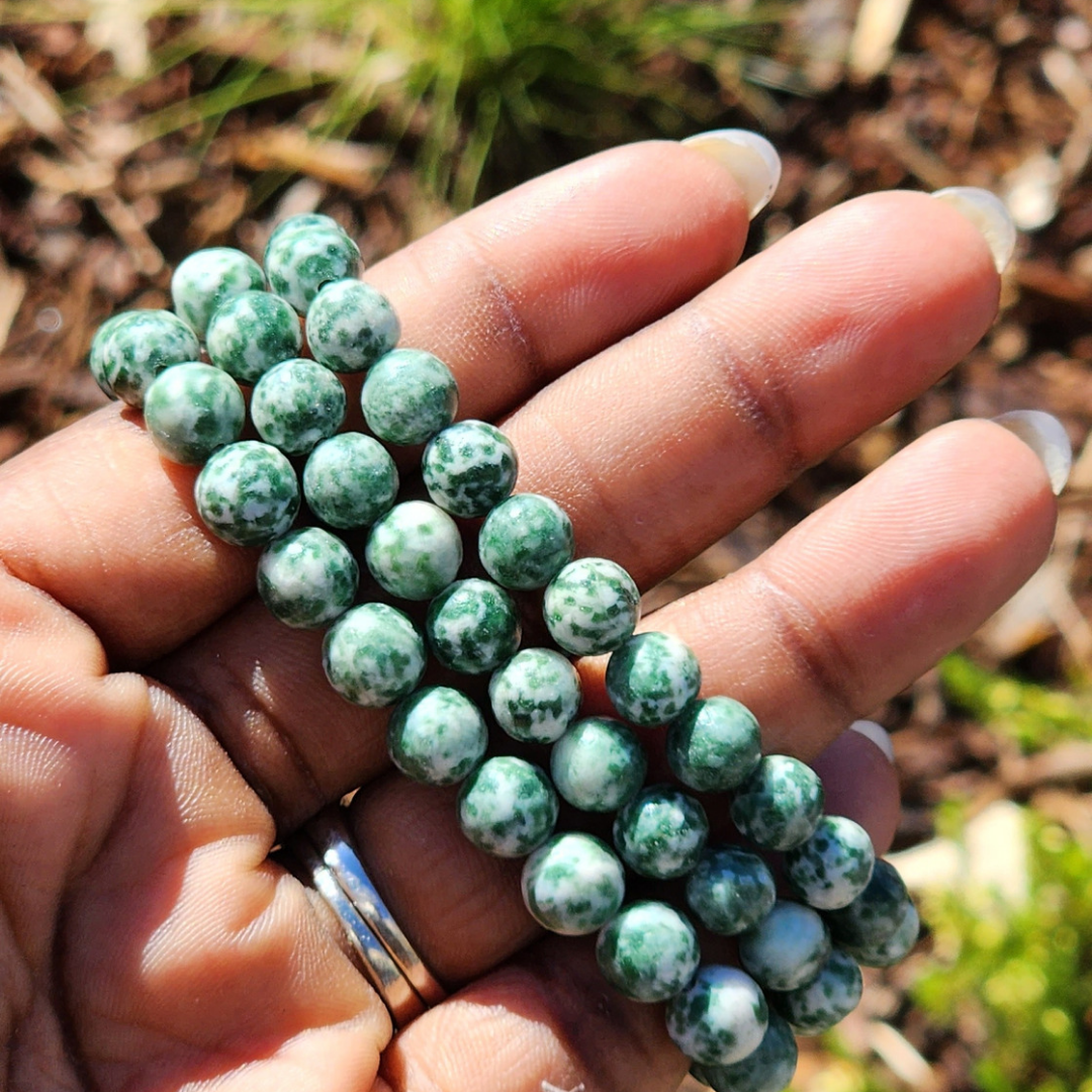 Crystal Bead Stretch Bracelet