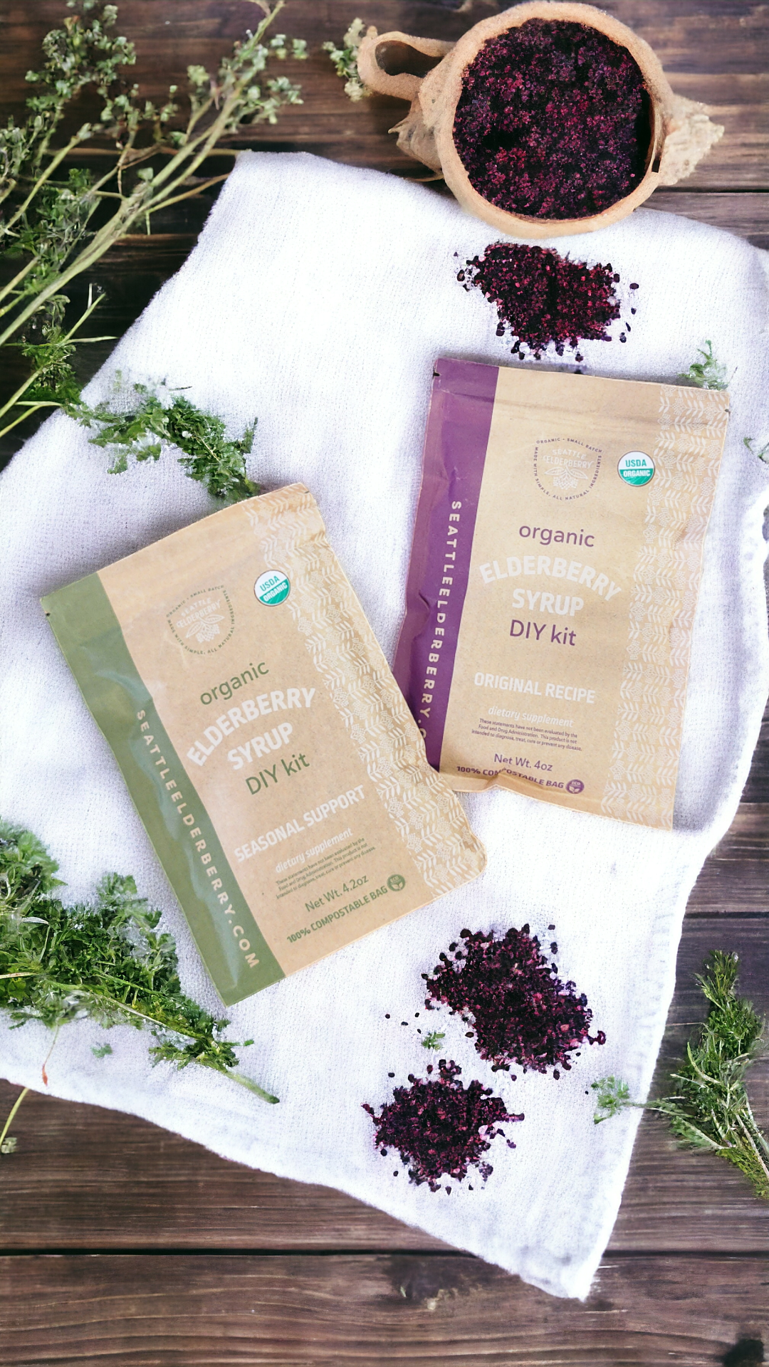 Elderberry Syrup Kit