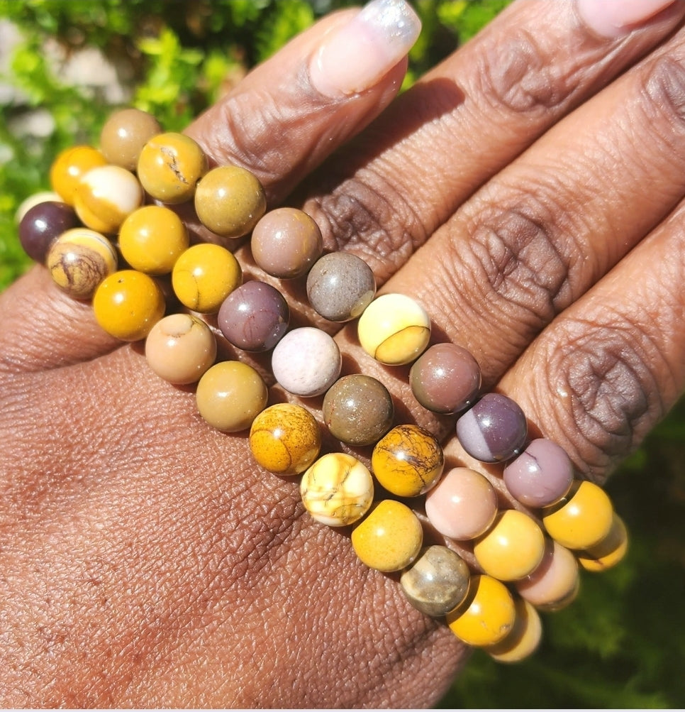 Crystal Bead Stretch Bracelet