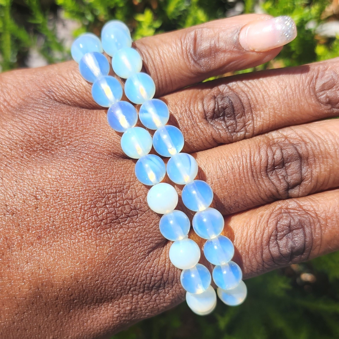 Crystal Bead Stretch Bracelet