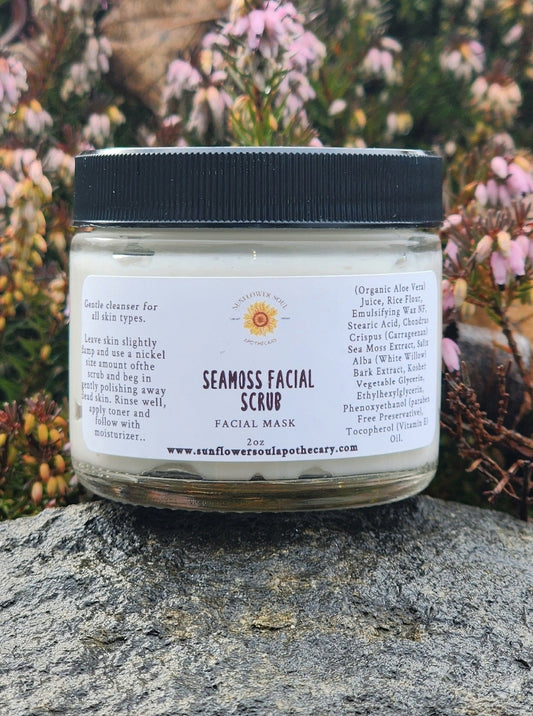 Seamoss Facial Scrub