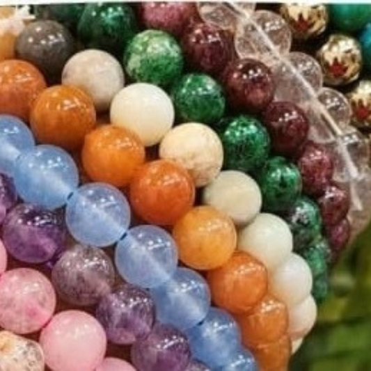 Crystal Bead Stretch Bracelet