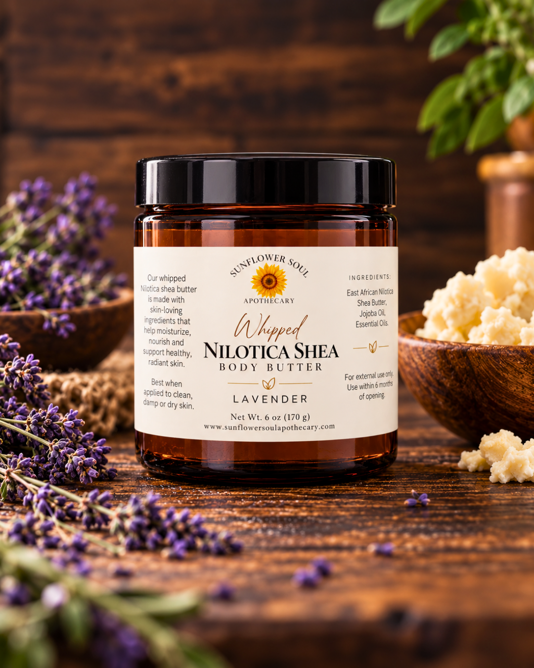 Whipped Nilotica Shea Body Butter