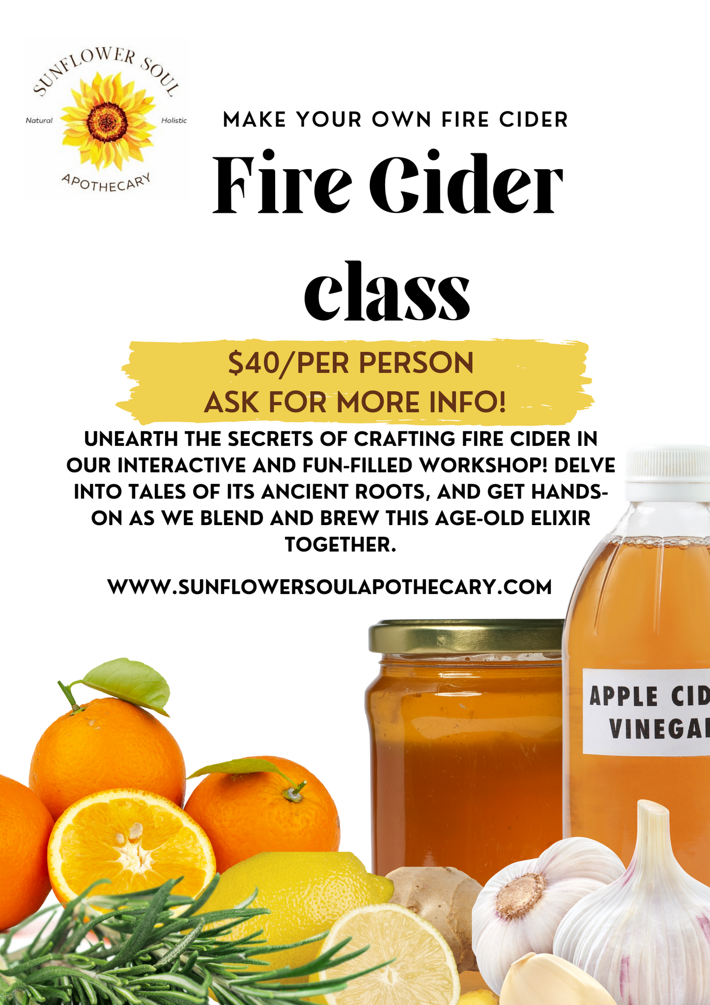 Fire Cider Class