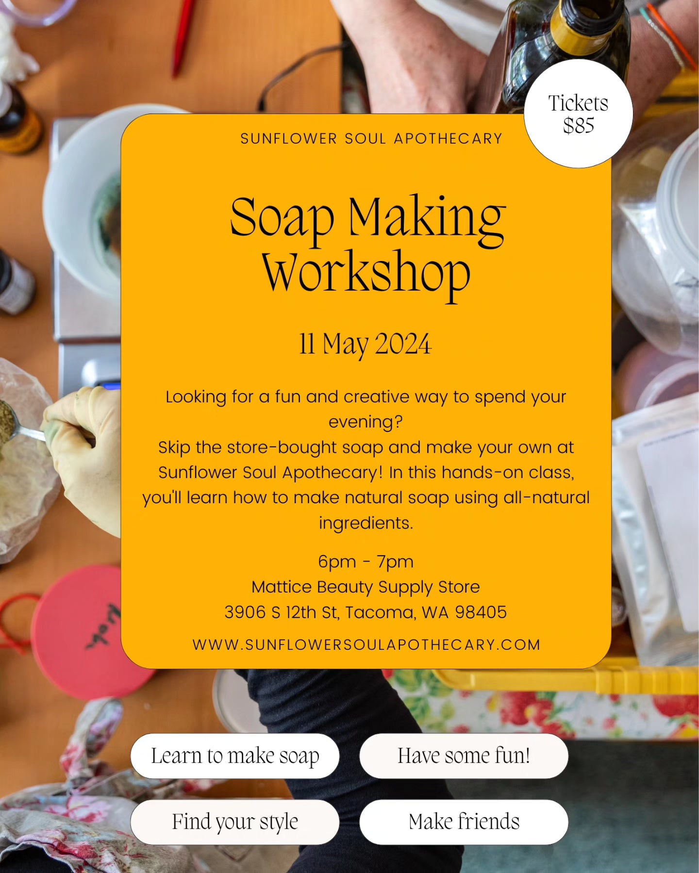 Soap Class May 11, 2024