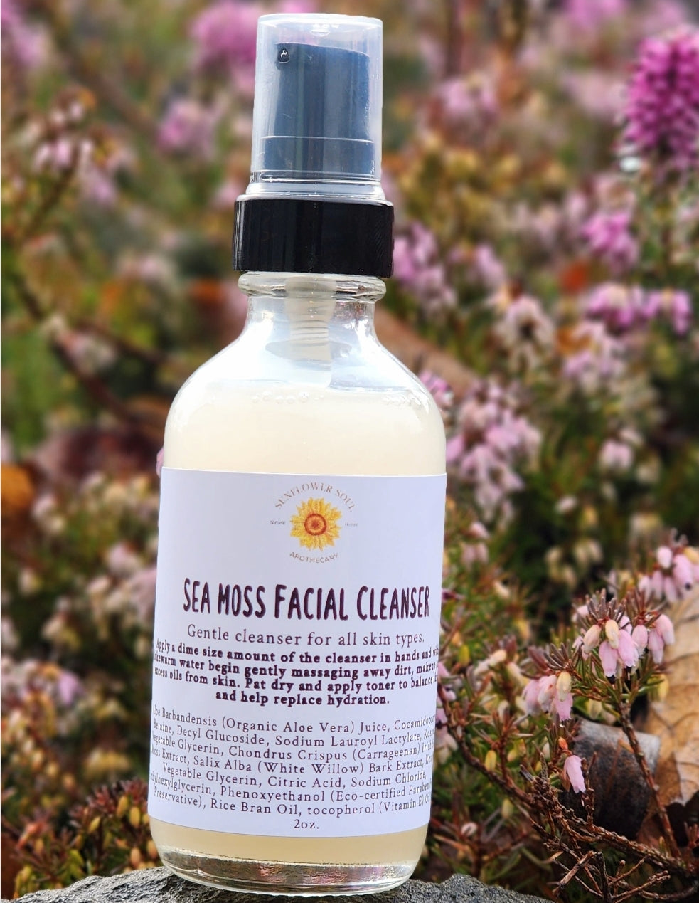 Sea Moss Facial Cleanser